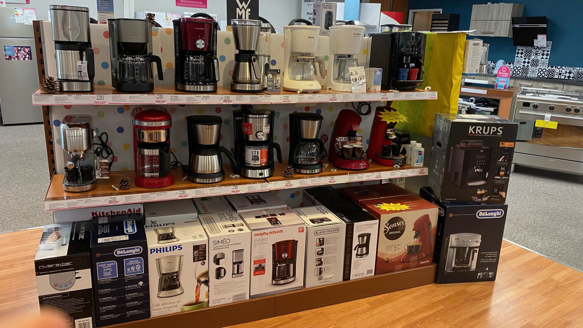 BJampCO PULSAT MAGASIN ELECTROMENAGER POUANCE CAFETIERE